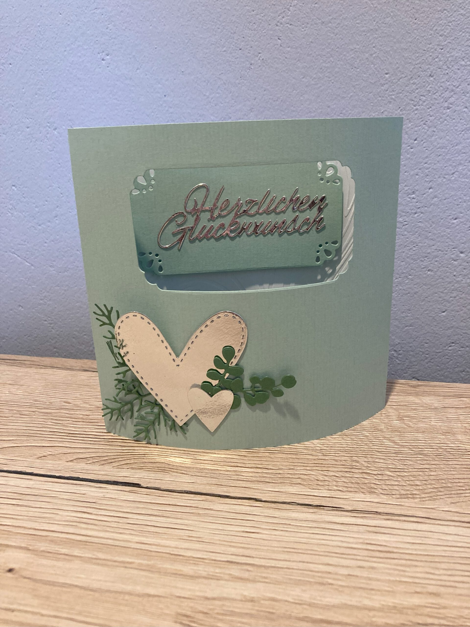 Hochzeitskarte mit Box