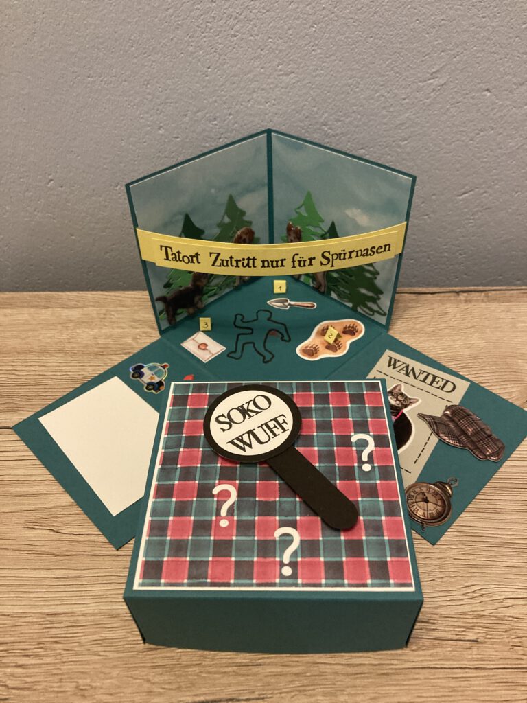 Überraschungsbox Krimiwanderung mit Hund